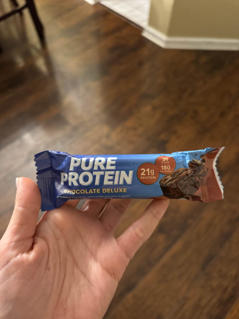 pure protein chocolate deluxe bar