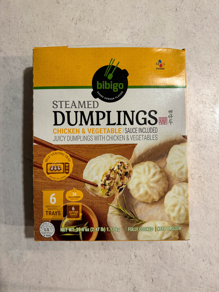 steamed dumplings box