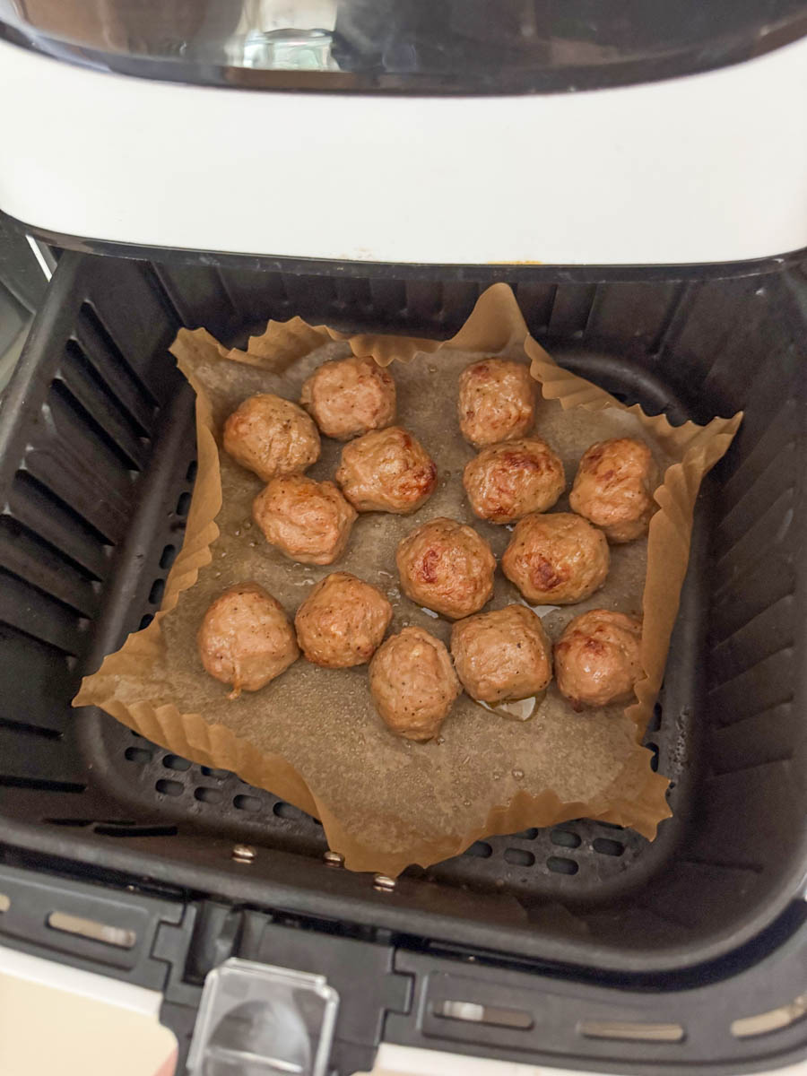 meatballs in the air fryer