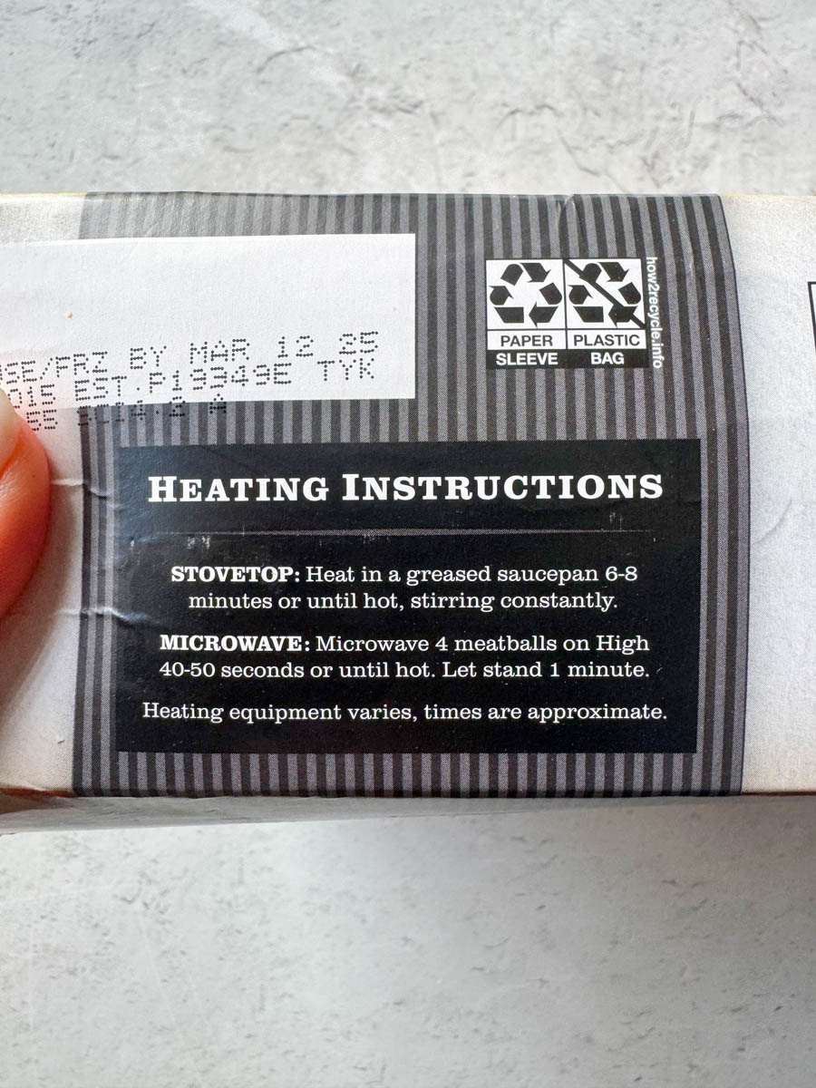 heating instructions