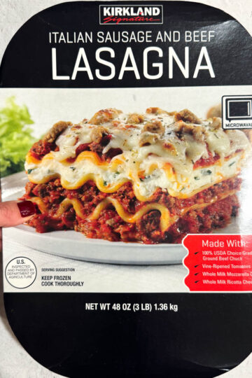 costco lasagna