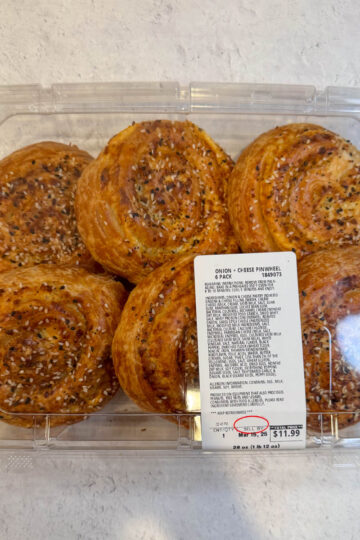 costco pinwheels in the package