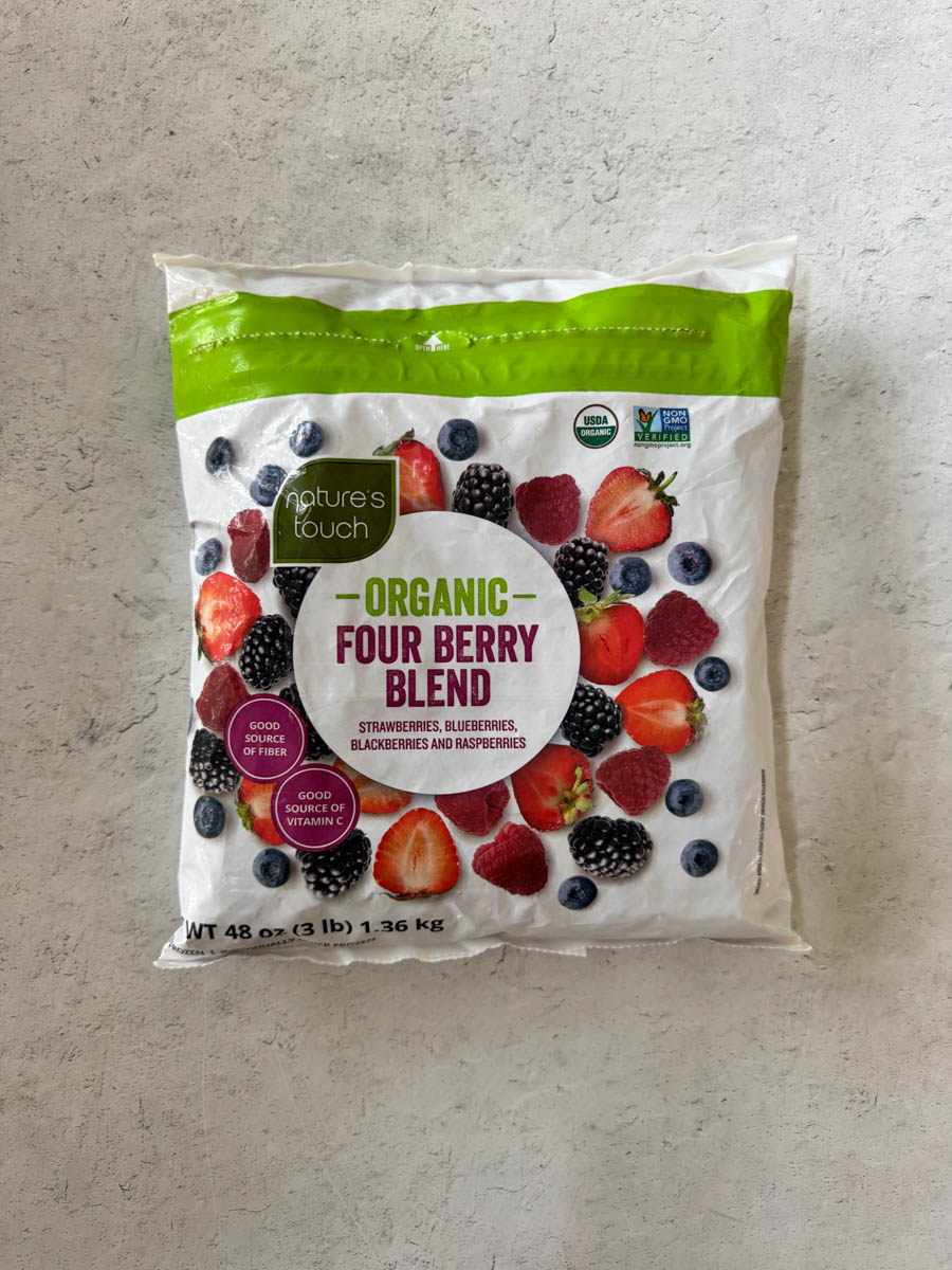 organic four berry blend