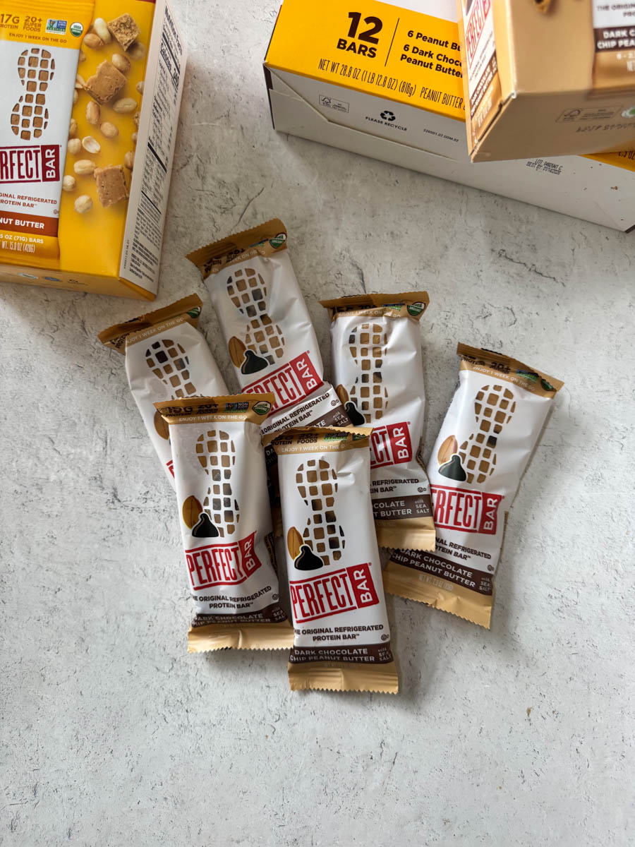six bars on the table