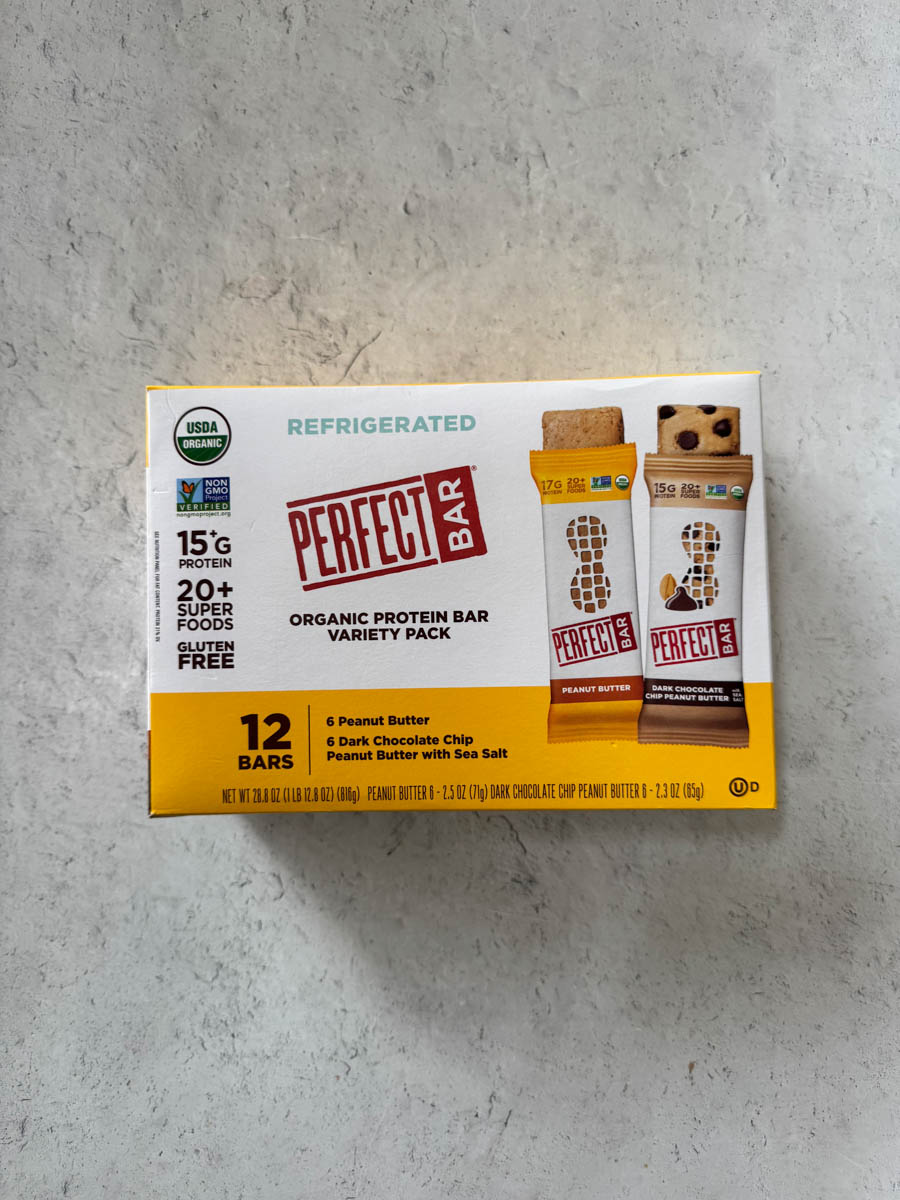 perfect bar from costco box