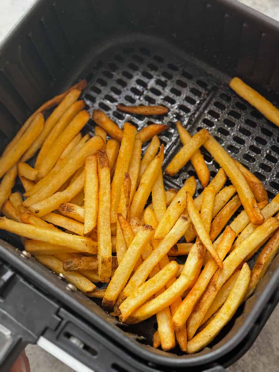 Crispy golden French fries from Costco, perfect for snacks or sides.