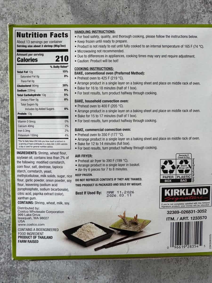 Costco kitchen essentials for baking and cooking.